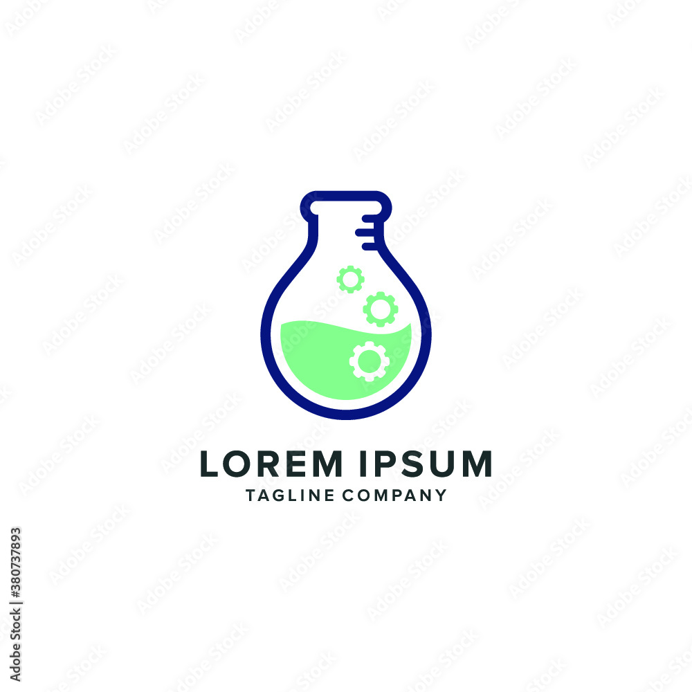 vector logo Labs icon botle illustrations vector logo Labs icon botle illustrations