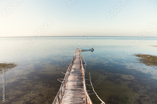Wallpaper Mural Pier in Holbox, Mexico Torontodigital.ca