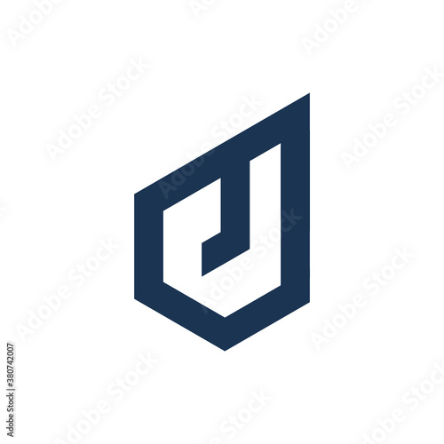 vector logo D alphabet icon illustrations