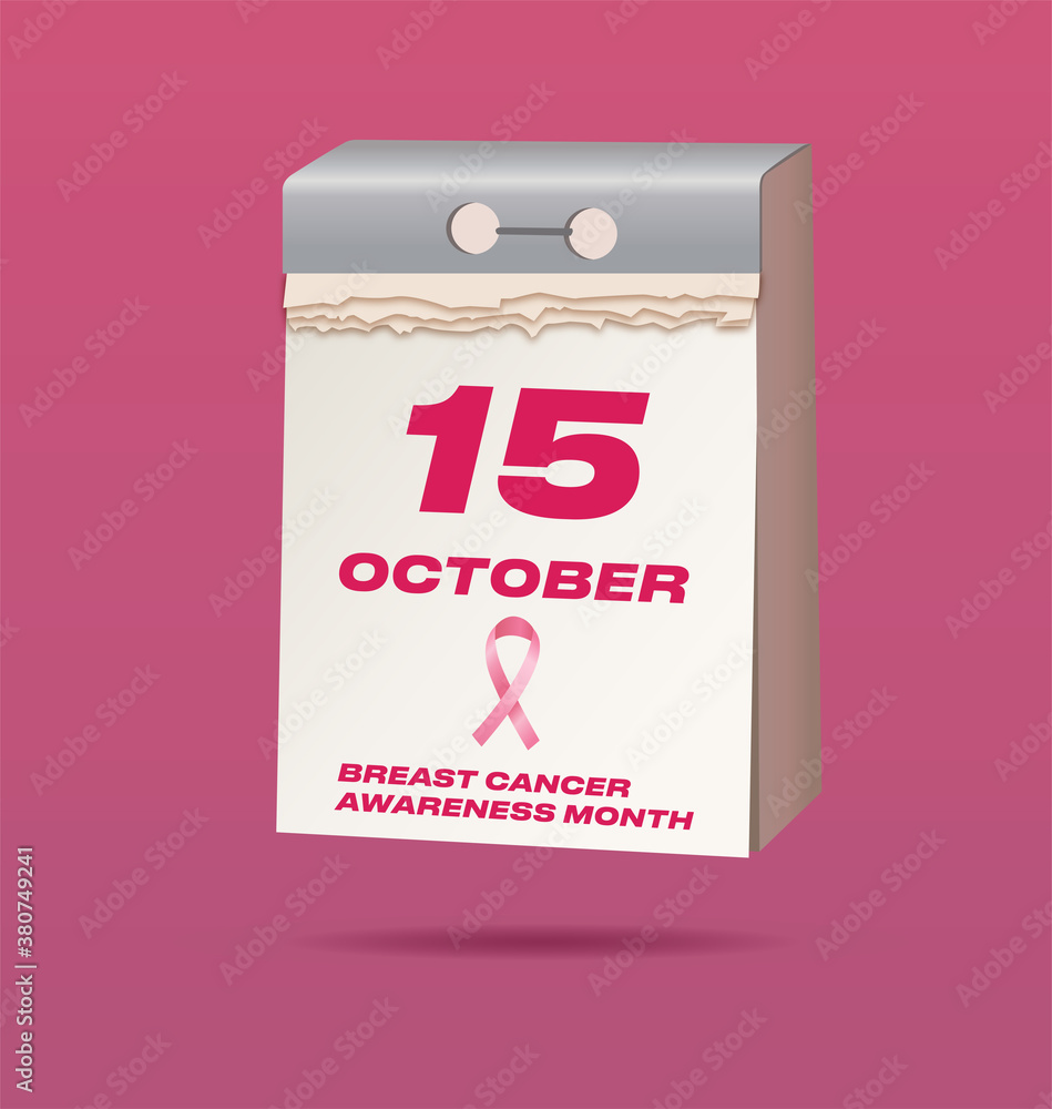October 15 is World Breast Cancer Day. National Breast Cancer Awareness