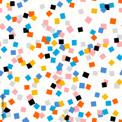 Abstract pattern with textured geometric shapes