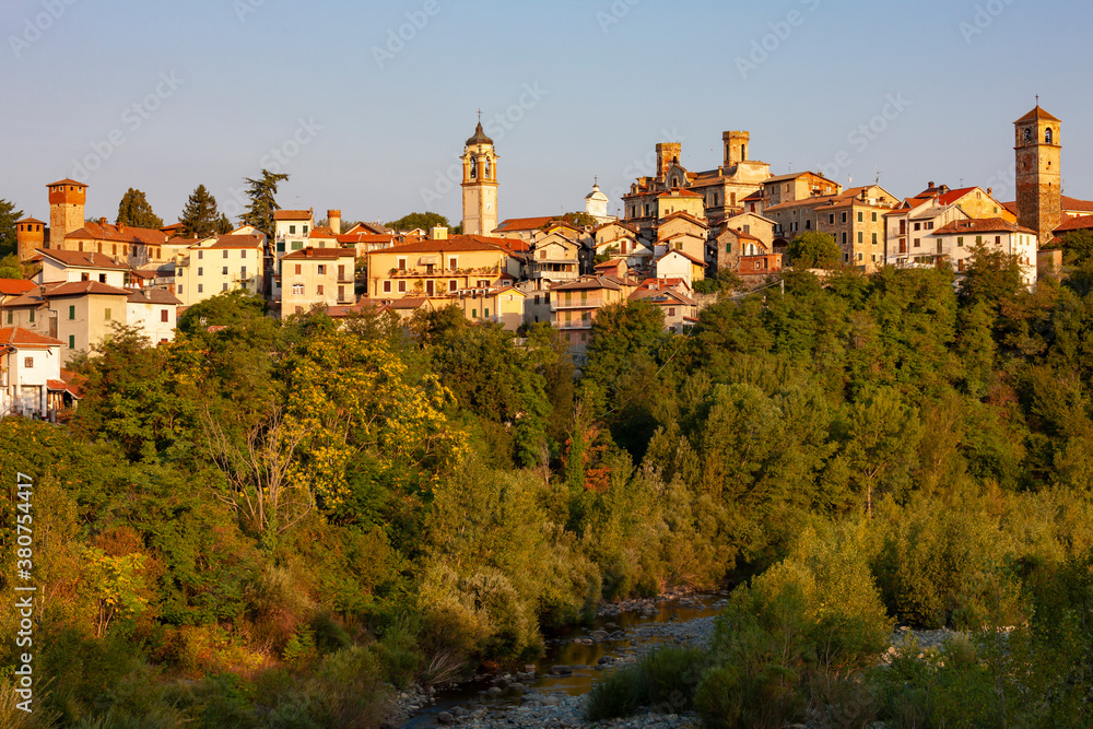 town Molare in Piedmont, Italy