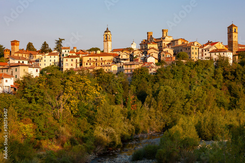 town Molare in Piedmont, Italy