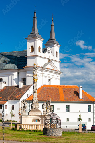 Baroque Church of the Holy Trinity Drnholec, Southern Moravia, Czech Republic