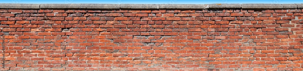 Beautiful old brick wall in poster size Beautiful old brick wall in poster size