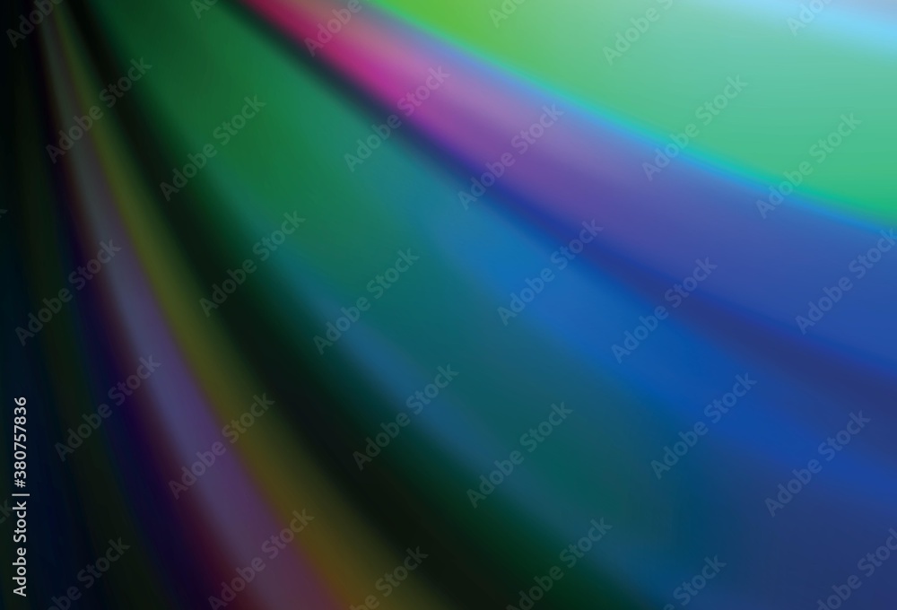 Dark Blue, Green vector abstract blurred background. Dark Blue, Green vector abstract blurred background.