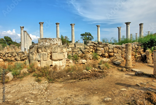 Salamis - an ancient Greek city-state on the east coast of Cyprus,