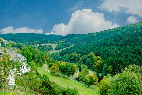 Sauerland Landschaft Herbst 
