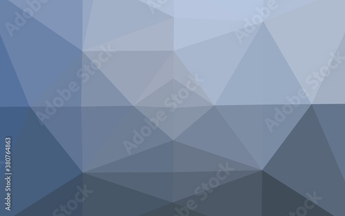 Light BLUE vector polygonal background. Glitter abstract illustration with an elegant design. New texture for your design.