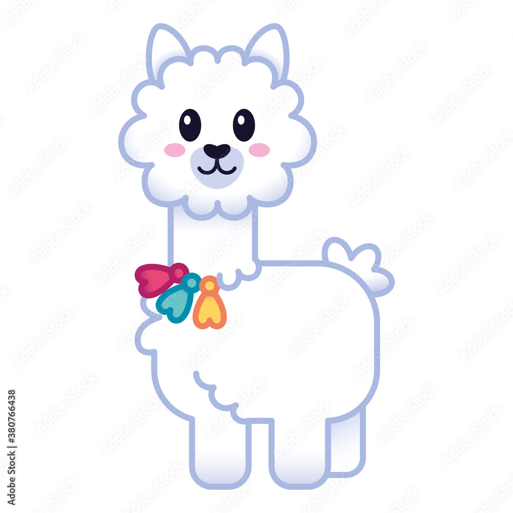 Isolated alpaca peru culture tradition icon- Vector Isolated alpaca peru culture tradition icon- Vector