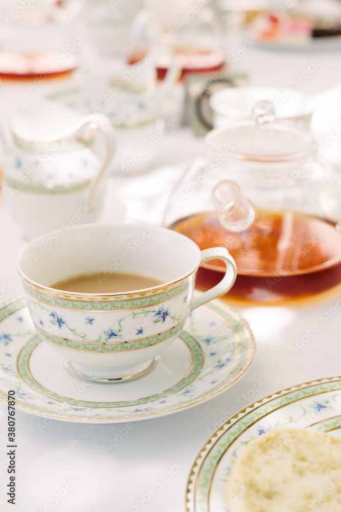 tea in cup, high tea tea in cup, high tea