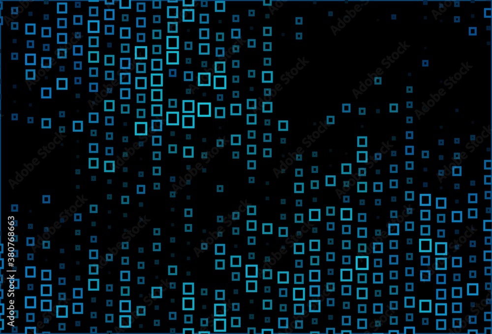 Dark BLUE vector template with rhombus. Dark BLUE vector template with rhombus.