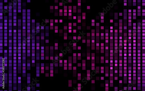 Dark Pink vector layout with lines, rectangles. Glitter abstract illustration with rectangular shapes. Pattern can be used for websites.