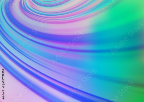 Light Multicolor, Rainbow vector blurred shine abstract pattern. A vague abstract illustration with gradient. A new texture for your design.