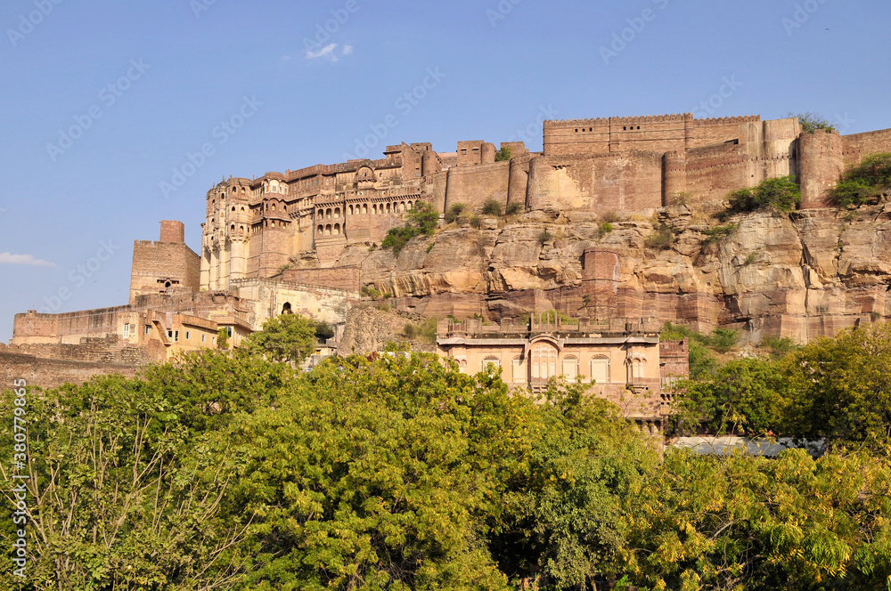 Mehrangarh fort in Jodhpur, Rajasthan Mehrangarh fort in Jodhpur, Rajasthan