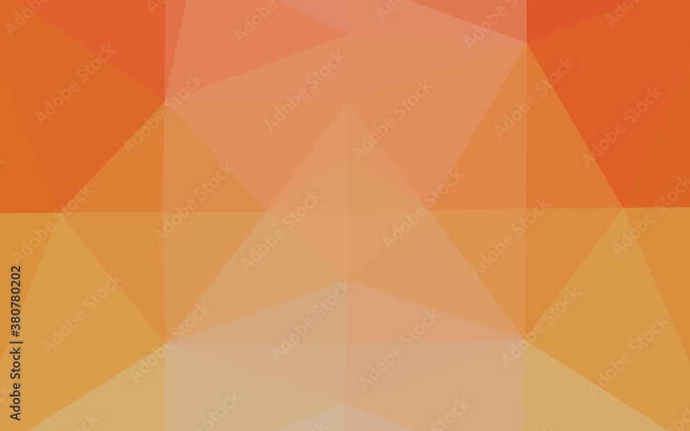 Light Orange vector blurry triangle pattern. Geometric illustration in Origami style with gradient. Triangular pattern for your business design. Light Orange vector blurry triangle pattern. Geometric illustration in Origami style with gradient. Triangular pattern for your business design.