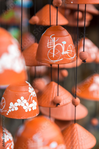 Wind chimes with Vietnamese motifs, Vietnam