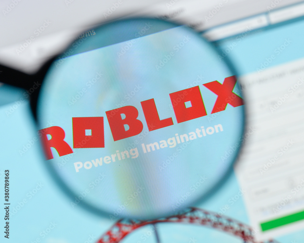 Milan, Italy - August 20, 2018: Roblox Website Homepage. Roblox Logo  Visible. Stock Photo, Picture and Royalty Free Image. Image 131248679.