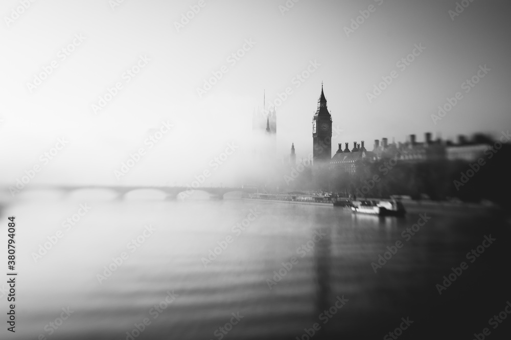 Foggy day in London Foggy day in London
