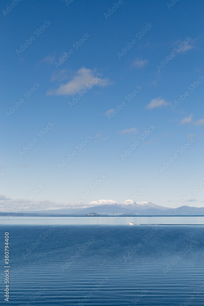 Lake Taupo at morning (vertical) Lake Taupo at morning (vertical)