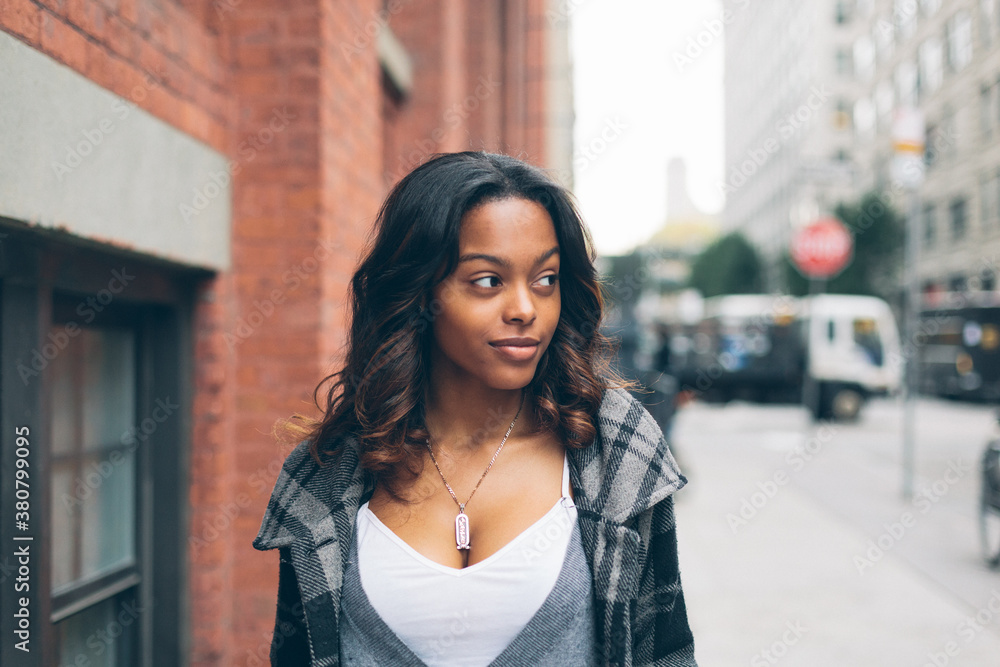 Beautiful Woman Portrait in New York Beautiful Woman Portrait in New York