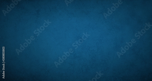 Blue paper background with texture, elegant luxury backdrop painting, soft blurred texture in center with blank , simple elegant Blue background