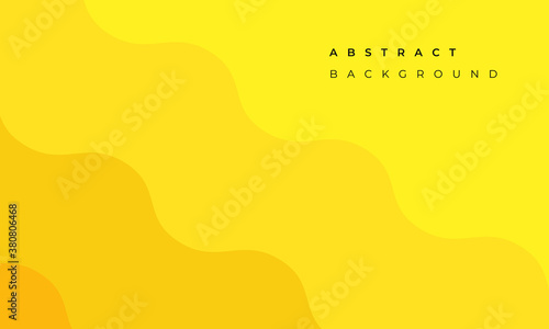 Cool abstract yellow wavy  background Free Vector file for business use
