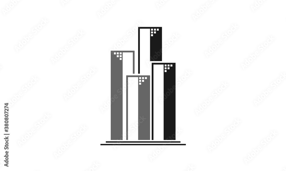 Skyscraper building vector Skyscraper building vector