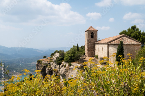 Wallpaper Mural Medieval village on top of mountain Torontodigital.ca
