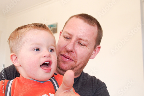 Dad with Son photo