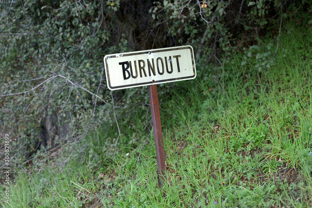 Road sign saying Road sign saying