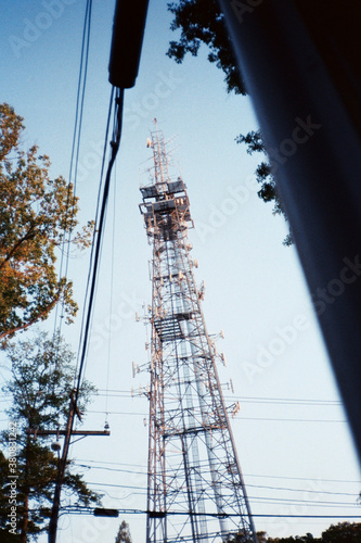 Cell phone tower triangulation