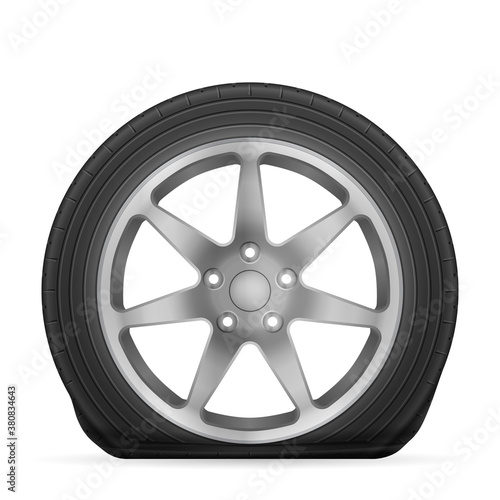 Flat tire