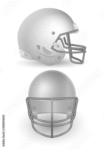 Football helmet set