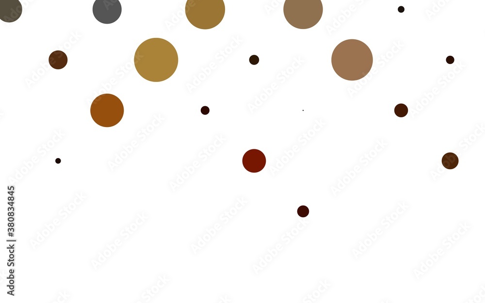 Light Orange vector template with circles. Blurred bubbles on abstract background with colorful gradient. Design for posters, banners. Light Orange vector template with circles. Blurred bubbles on abstract background with colorful gradient. Design for posters, banners.
