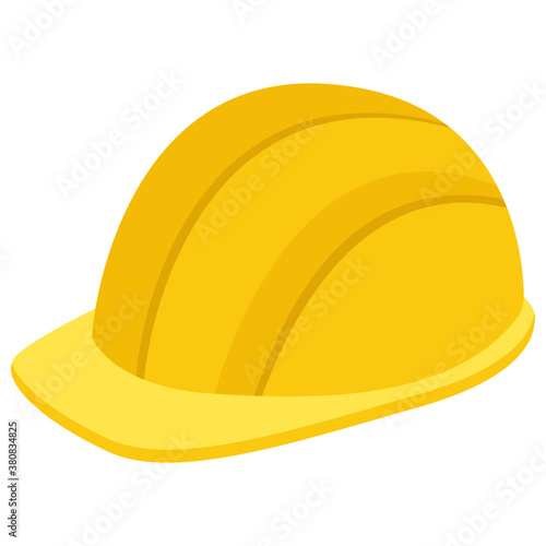 
Isometric icon of plumber hat 
