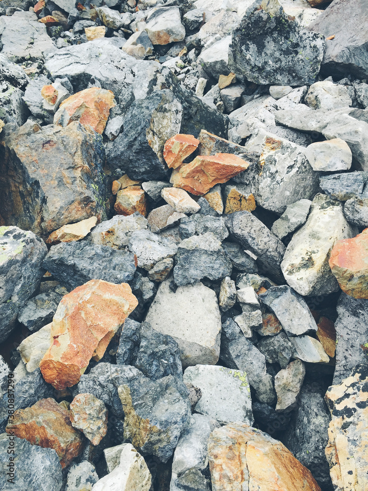 Pile of large boulders Pile of large boulders