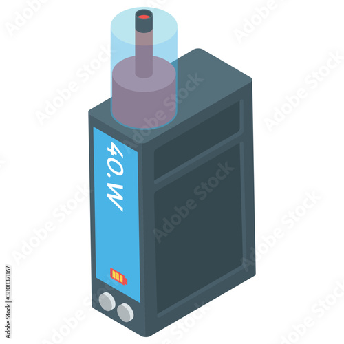 
Smart gadget icon in isometric vector 
