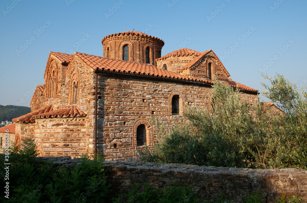 A church in Vlacherna in Greece
