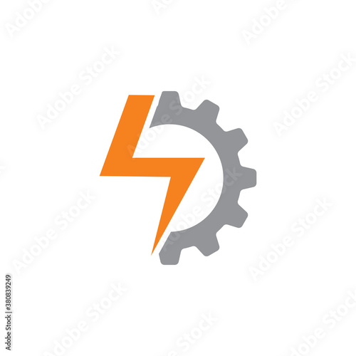 Free Download Abstract Engineering Vector , Industry Logo - GFXLoad