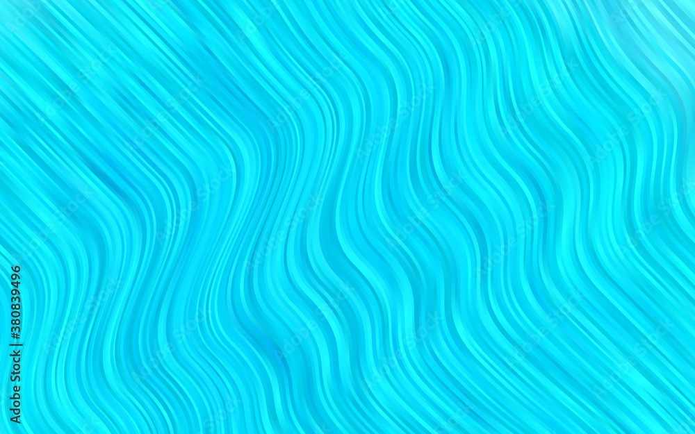 Light BLUE vector pattern with liquid shapes. An elegant bright illustration with gradient. Pattern for your business design.