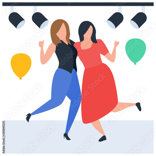 
Party celebrations in illustration vector 

