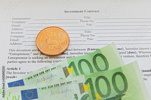 Obraz na płótnie Purchase bitcoin coins. w salonie