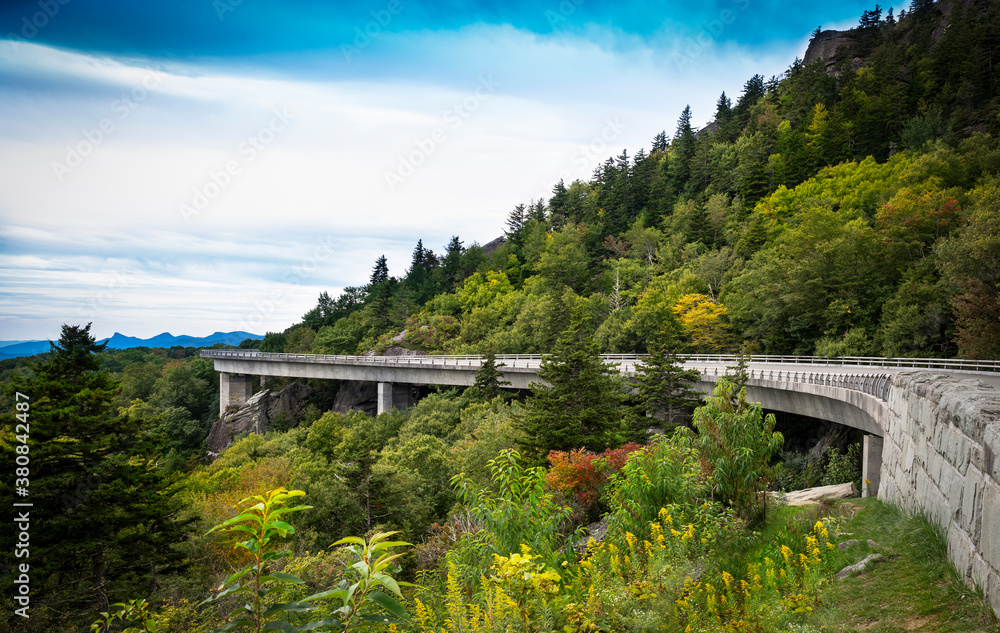 Fototapeta premium Linn Cove Viaduct