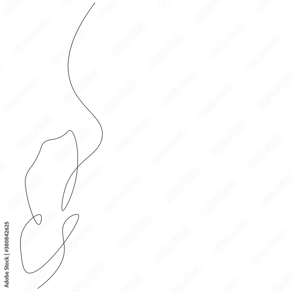Butterfly animal fly line drawing. Vector illustration Butterfly animal fly line drawing. Vector illustration