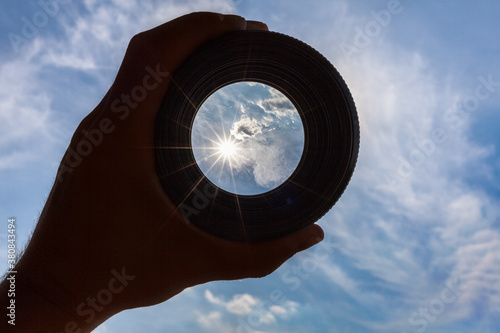 Sun and sky