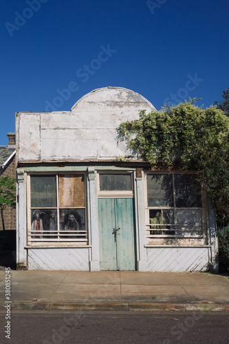 Ghostly old abandoned house