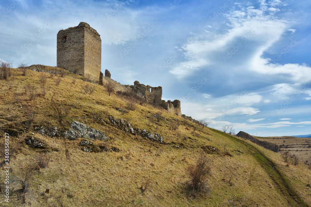Coltesti Fortress, Transylvania, Romania: Ruins from a Lost Time 