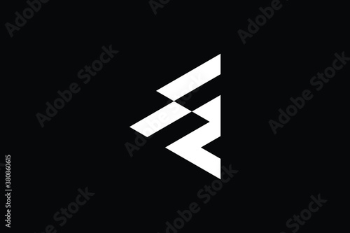 Minimal Innovative Initial ES logo and SE logo. Letter E S SE ES creative elegant Monogram. Premium Business logo icon. White color on black background