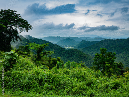 Photos of Fog and mountains at Khao yai National Park , Thailand.